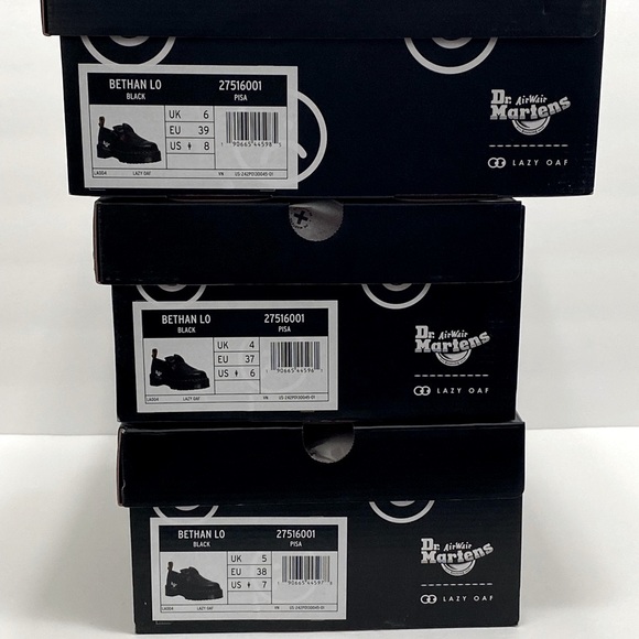 NEW DR MARTENS BETHAN LAZY OAF PLATFORM LEATHER MARY JANES LIMITED EDITION ! - Picture 10 of 10